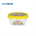 Hot Selling 200ml IML Plastic Frozen Yogurt Cup con cuchara de tapa